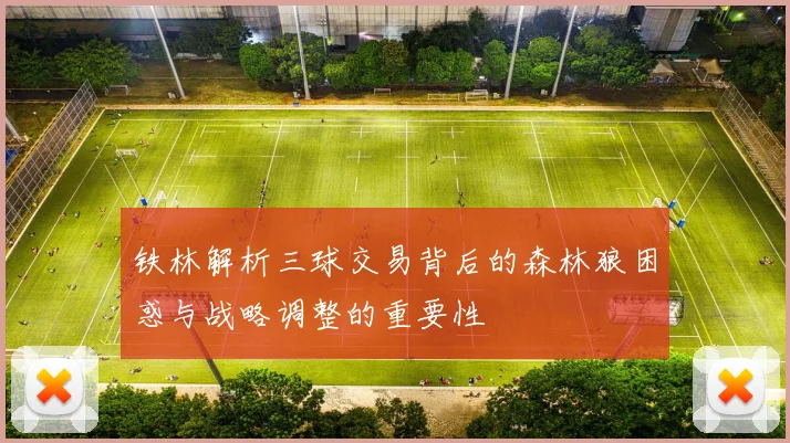 铁林解析三球交易背后的森林狼困惑与战略调整的重要性